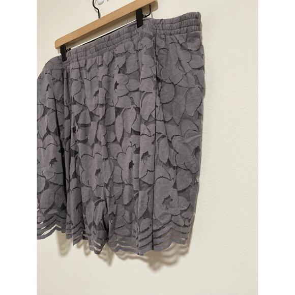 Torrid Shorts Womens 4X Boho Cottage Core Prairie Whimsical Fairy Comfy Stretch - Picture 5 of 5